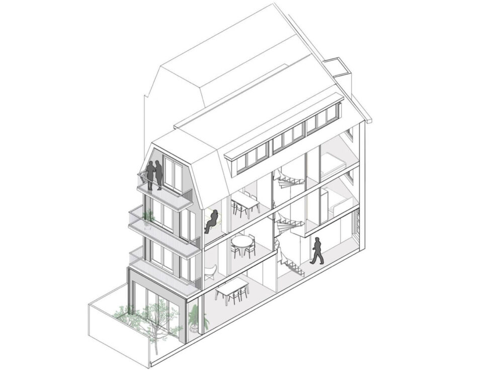 Transformatie Van Loods Naar Vier Woningen - Architecten Aan Huis